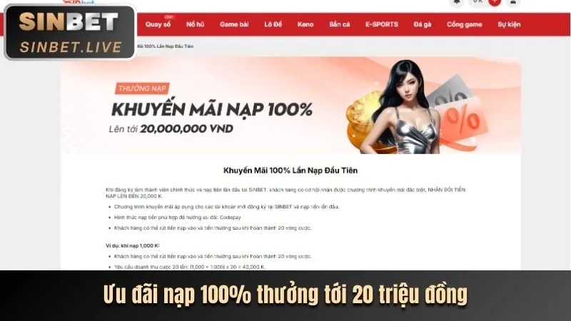 Thưởng chào mừng thành viên mới tại de88